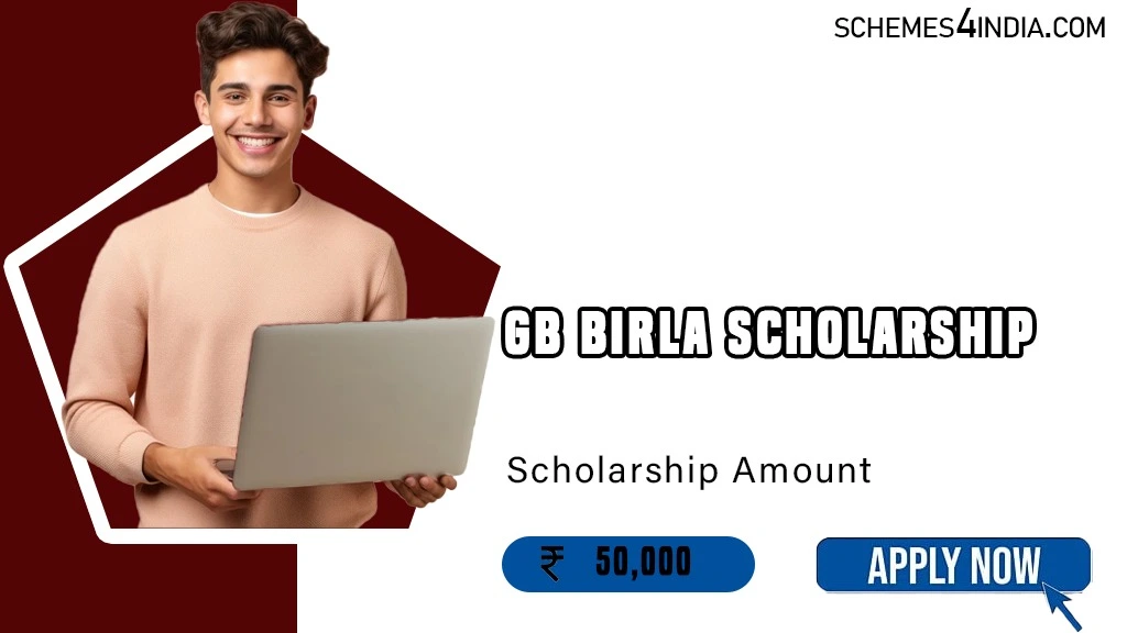 GP Birla Scholarship 2024-25- up to ₹50,000 per annum, Application Form Apply Now